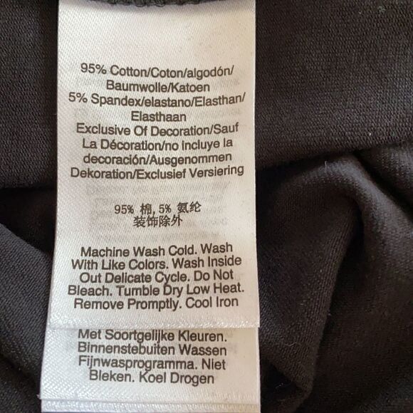 DKNY Women's Logo T-Shirt Dress - Picture 9 of 9